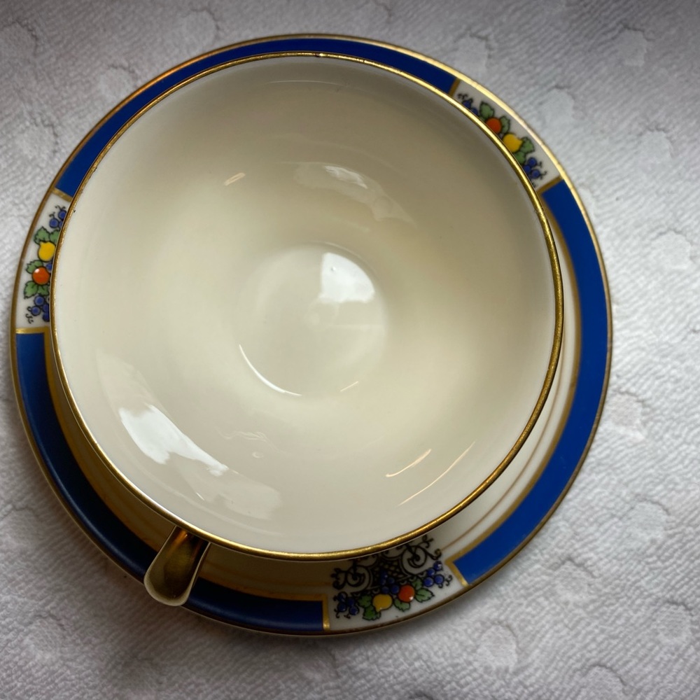 Vintage Lenox 1st Qlty (Westchester S40C)  21/8" CUP & SAUCER SET - Picture 9 of 13